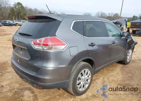 2016 Nissan Rogue S из США, поврежденный, VIN KNMAT2MV2GP613784